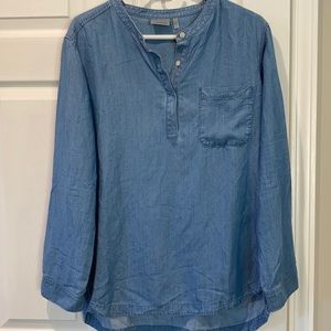 Athleta chambray tunic